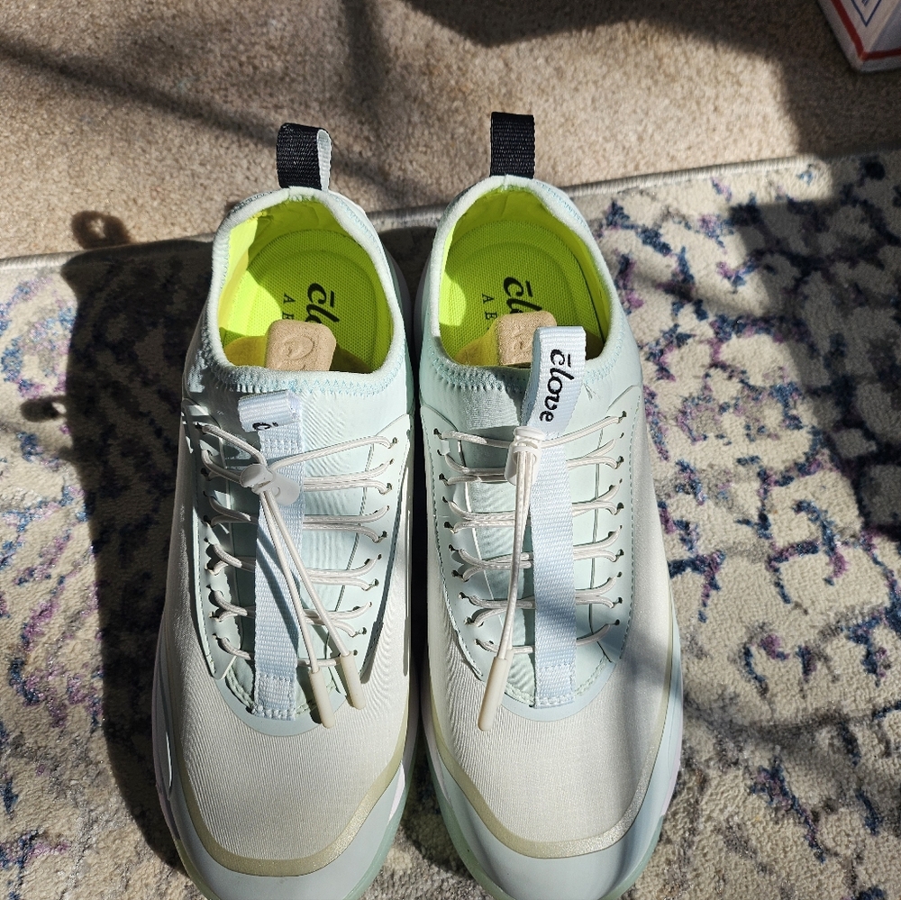 Clove Mint Green Slip-on Sneakers